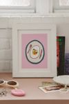 Thumbnail View 1: theebouffants Glam Brunch Egg Art Print