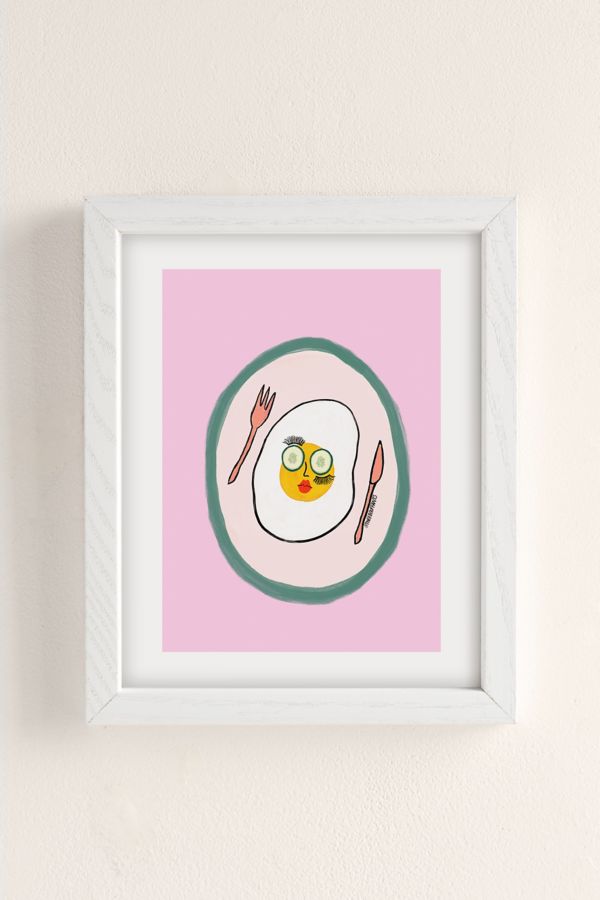 Slide View: 2: theebouffants Glam Brunch Egg Art Print