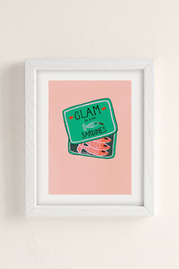 Slide View: 2: theebouffants Glam In A Sardine Can Art Print