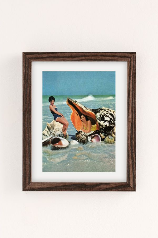 Slide View: 2: MsGonzalez Greetings From Seashells Art Print