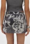 Thumbnail View 4: UO Grace Mesh Printed Micro Mini Skort