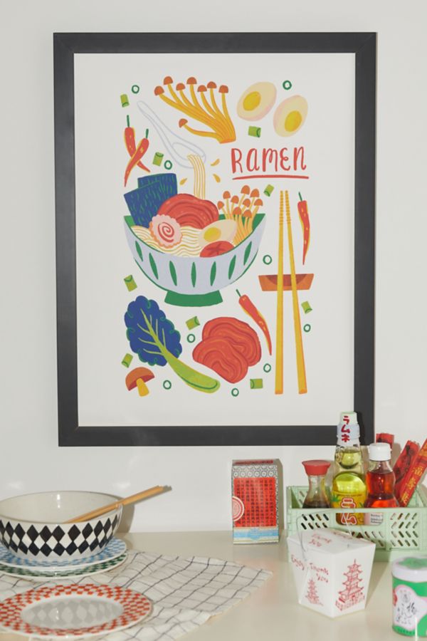 Slide View: 1: Van Huynh Ramen Noodles Art Print