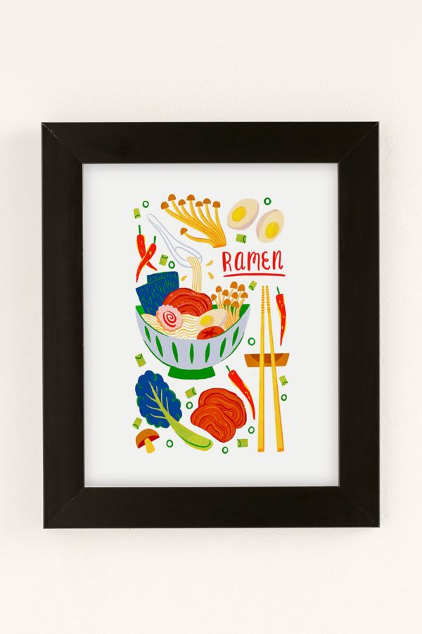 Slide View: 2: Van Huynh Ramen Noodles Art Print