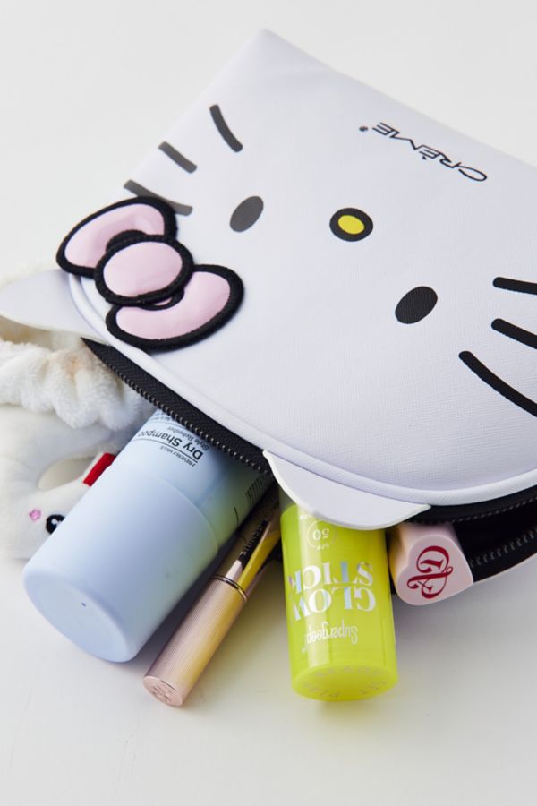 Slide View: 2: The Crème Shop X Sanrio Hello Kitty & Friends Makeup Bag