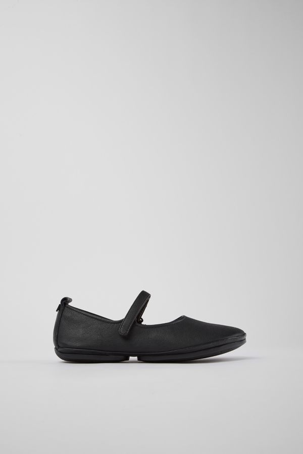 Slide View: 2: Camper Right Leather Ballet Flat