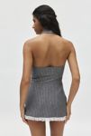 Thumbnail View 3: UO Stripes Halter Skort Romper