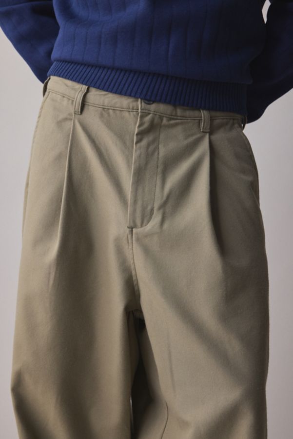 Slide View: 4: OBEY Oliver Relaxed Fit Pleated Pant