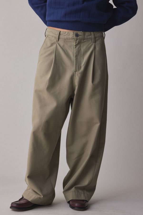 Slide View: 1: OBEY Oliver Relaxed Fit Pleated Pant