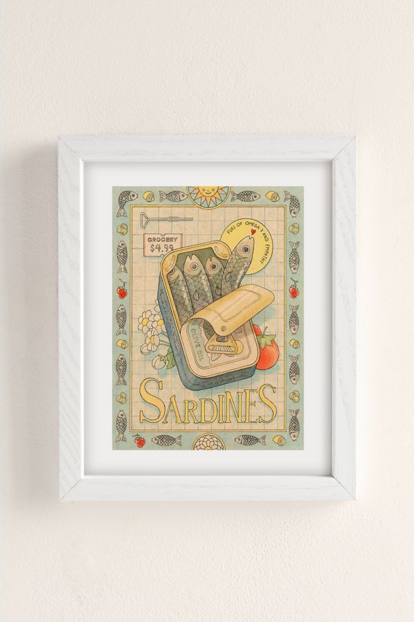 Slide View: 2: Felicia Chiao Sardines Art Print