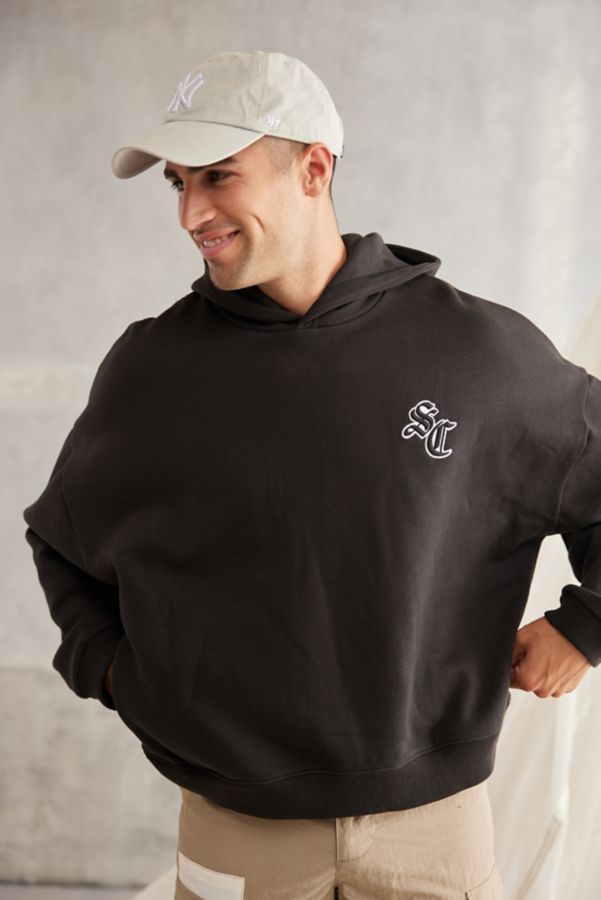 Slide View: 4: Standard Cloth Ludlow Logo Hoodie Sweatshirt