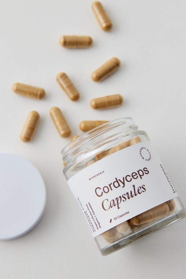 Slide View: 1: Microgenix Cordyceps Capsule Supplement