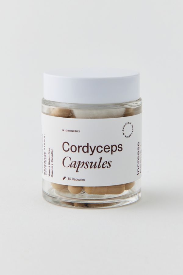 Slide View: 2: Microgenix Cordyceps Capsule Supplement