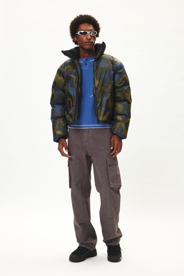 Slide View: 4: RAINS Kevo Cropped Puffer Jacket