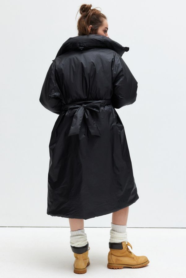 Slide View: 3: RAINS Kevo Long Puffer Jacket