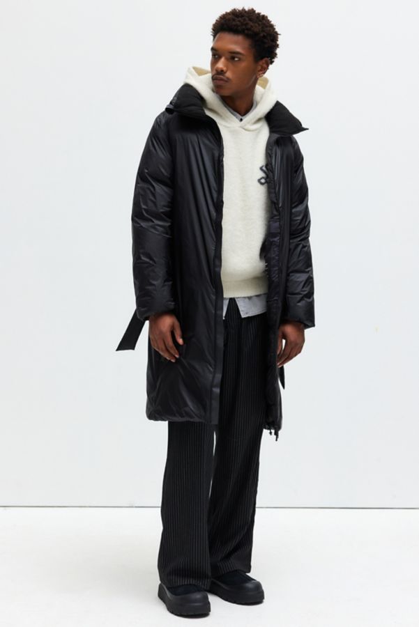 Slide View: 5: RAINS Kevo Long Puffer Jacket