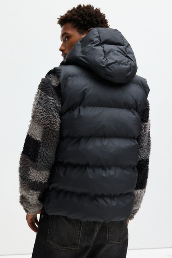 Slide View: 3: RAINS Alta Hooded Puffer Vest