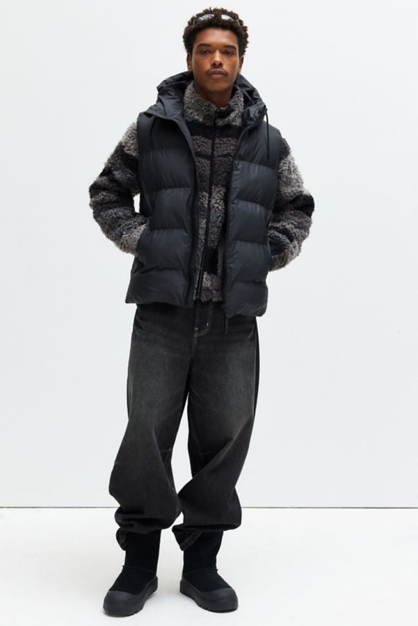 Slide View: 4: RAINS Alta Hooded Puffer Vest