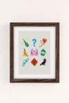 Thumbnail View 2: Aley Wild Gemini Emoji Art Print