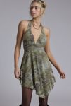 Thumbnail View 2: UO Jessa Mesh Halter Mini Dress