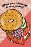 Thumbnail View 2: Boss Dotty Everything Bagel Birthday Card