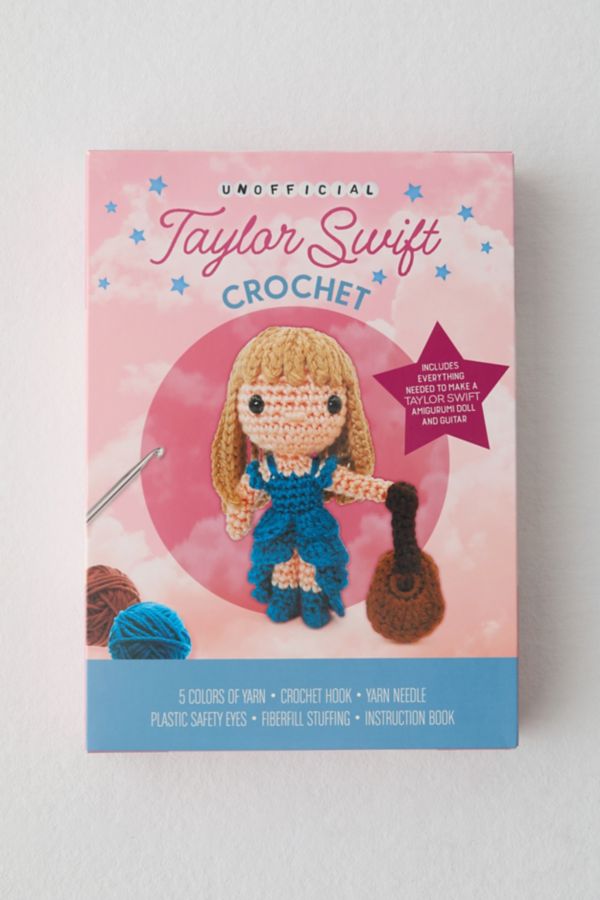 Slide View: 1: Unofficial Taylor Swift Crochet Kit By Katalin Galusz