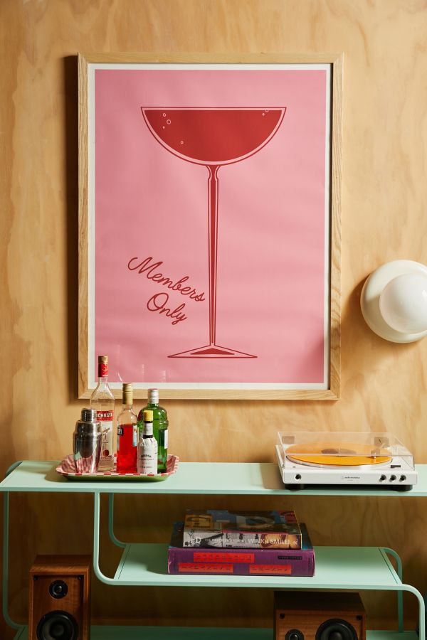 Slide View: 1: Annie Members Only Cocktail Art Print