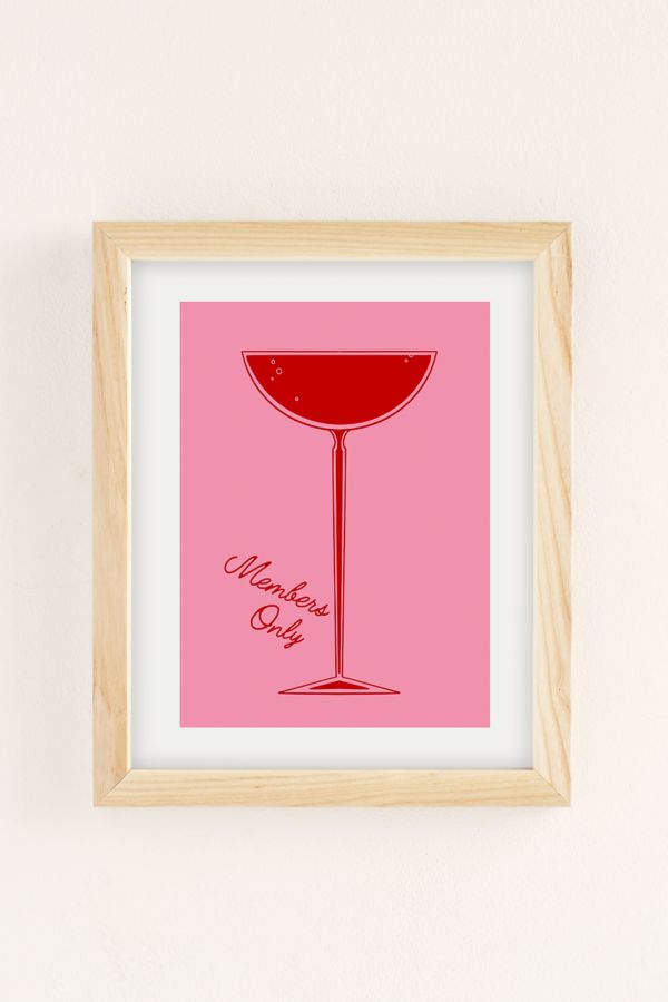 Slide View: 2: Annie Members Only Cocktail Art Print