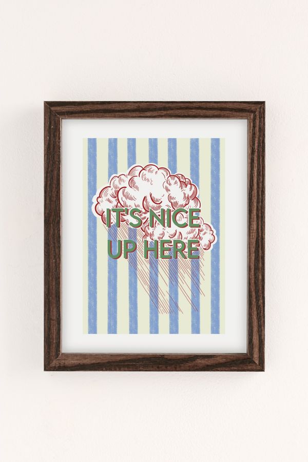 Slide View: 2: Annie Clouds Italian Inspired Print Art Print