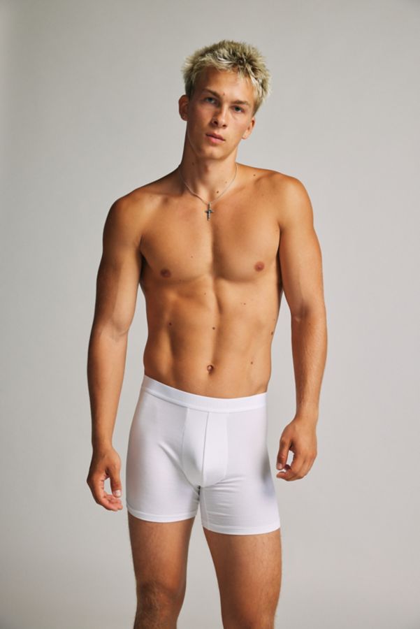 Slide View: 3: Boxer Brief en Coton Confort Standard