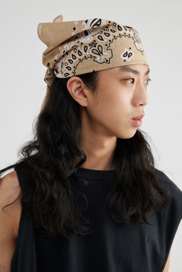 Slide View: 1: Rothco Paisley Pattern Cotton Bandana