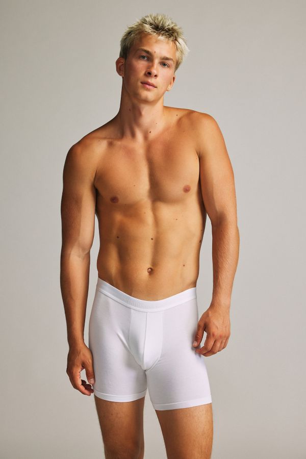 Slide View: 2: Boxer Brief Standard en Coton 3-Paquets