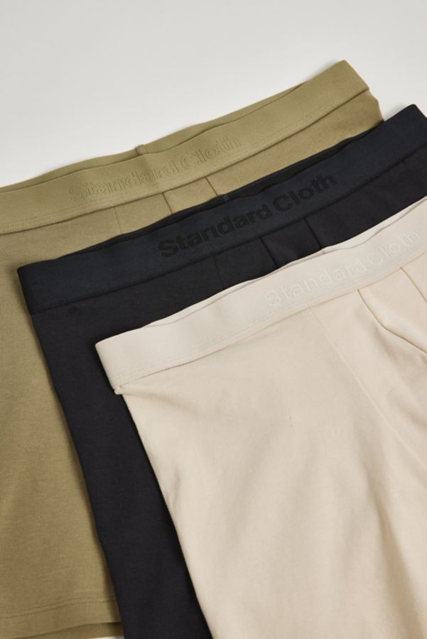 Slide View: 2: Standard Cloth Cotton Boxer Brief 3-Pack