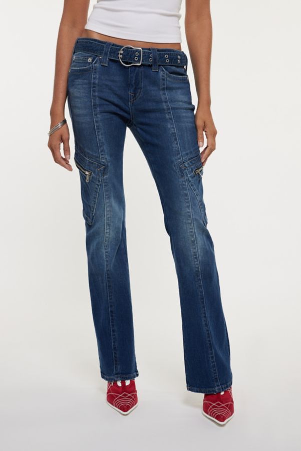 Slide View: 3: True Religion Becca Low Rise Bootcut Jean