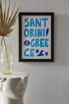 Thumbnail View 1: Nicole Goldfarb Santorini, Greece: Going Places Art Print