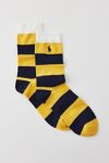 Thumbnail View 1: Polo Ralph Lauren Large Rugby Stripes Crew Sock