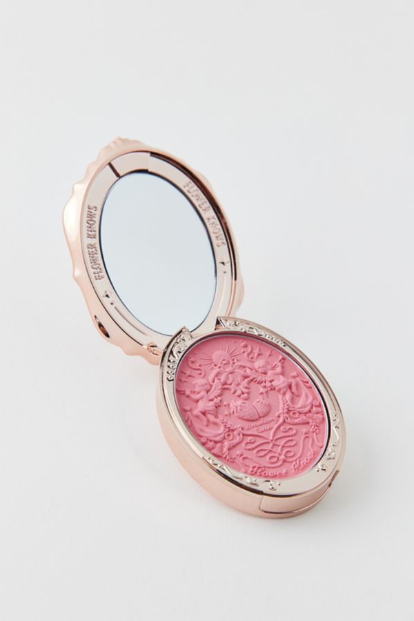 Slide View: 1: Flower Knows Strawberry Rococo Embossed Blush