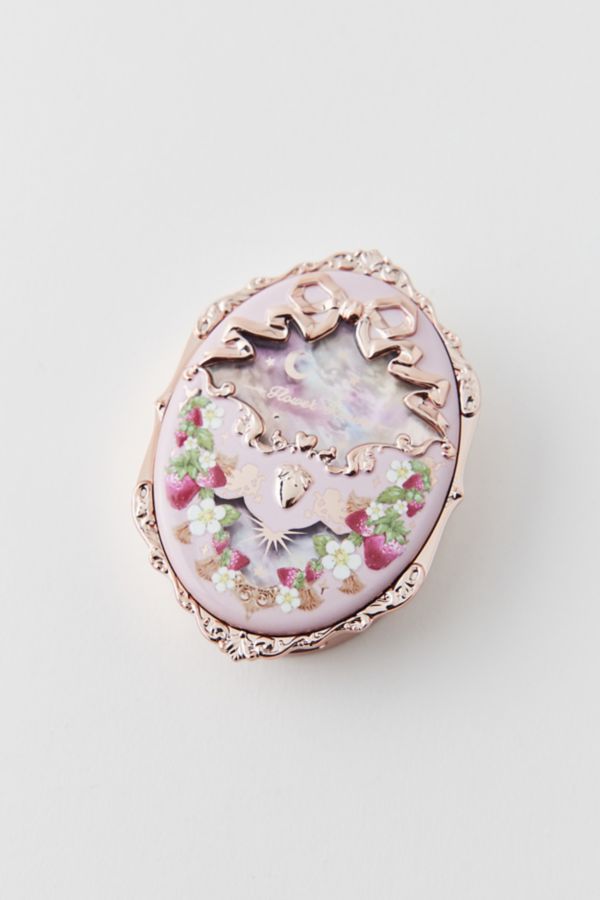 Slide View: 2: Flower Knows Strawberry Rococo Embossed Blush