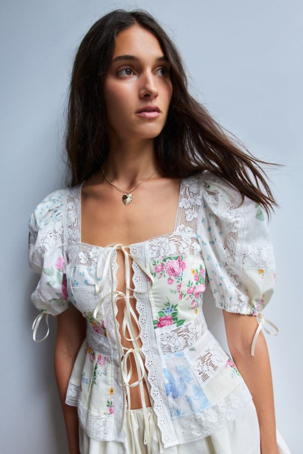 Slide View: 1: For Love & Lemons Violette Top