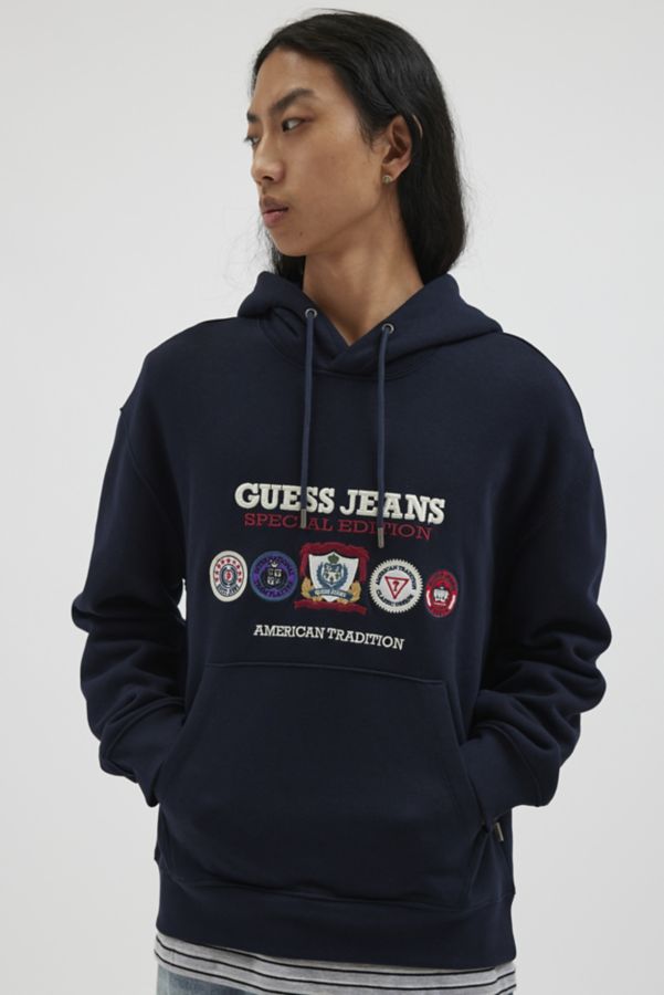 Slide View: 1: GUESS JEANS Special Edition Hoodie Sweatshirt