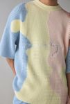 Thumbnail View 4: Mouty Puff Knit Pullover Short Sleeve Sweater