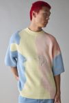 Thumbnail View 1: Mouty Puff Knit Pullover Short Sleeve Sweater