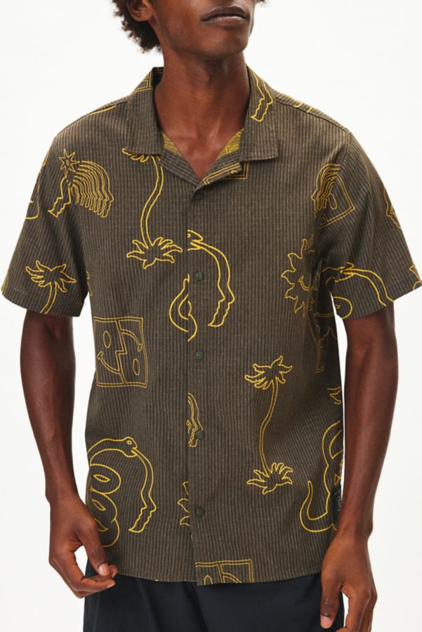 Slide View: 1: Roark Run Amok Bless Up Short Sleeve Trail Shirt