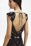 Thumbnail View 2: Robe Maxi Aigrette Floral Velvet Burnout For Love & Lemons