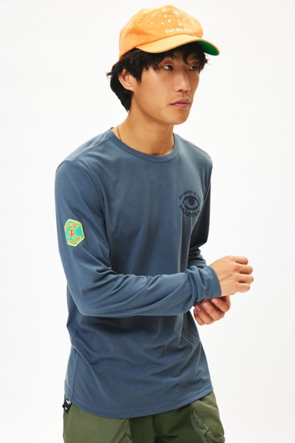 Slide View: 3: Roark Run Amok Mathis Active Long Sleeve Tee