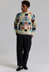 Thumbnail View 2: Chamula Sampler Squares Patchwork Crew Neck Sweater