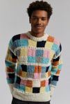 Thumbnail View 4: Chamula Sampler Squares Patchwork Crew Neck Sweater