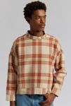 Thumbnail View 1: Monitaly Santa Monica Plaid Crew Neck Sweatshirt