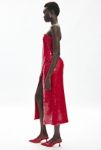 Thumbnail View 3: Robe Midi Pailletée Sans Bretelles Bardot Antigone