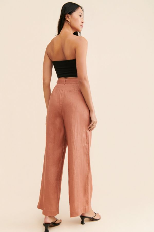 Slide View: 2: MinkPink Dylan Wide Leg Pants