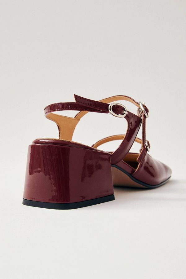 Slide View: 4: ALOHAS Withnee Leather Mary Jane Heel